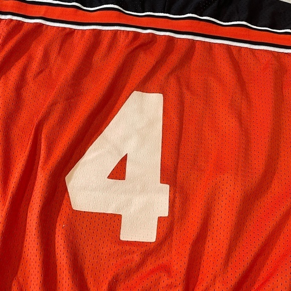 Woburn Wild #4 Orange Club Hockey Sports Jersey Shirt - Picture 6 of 7